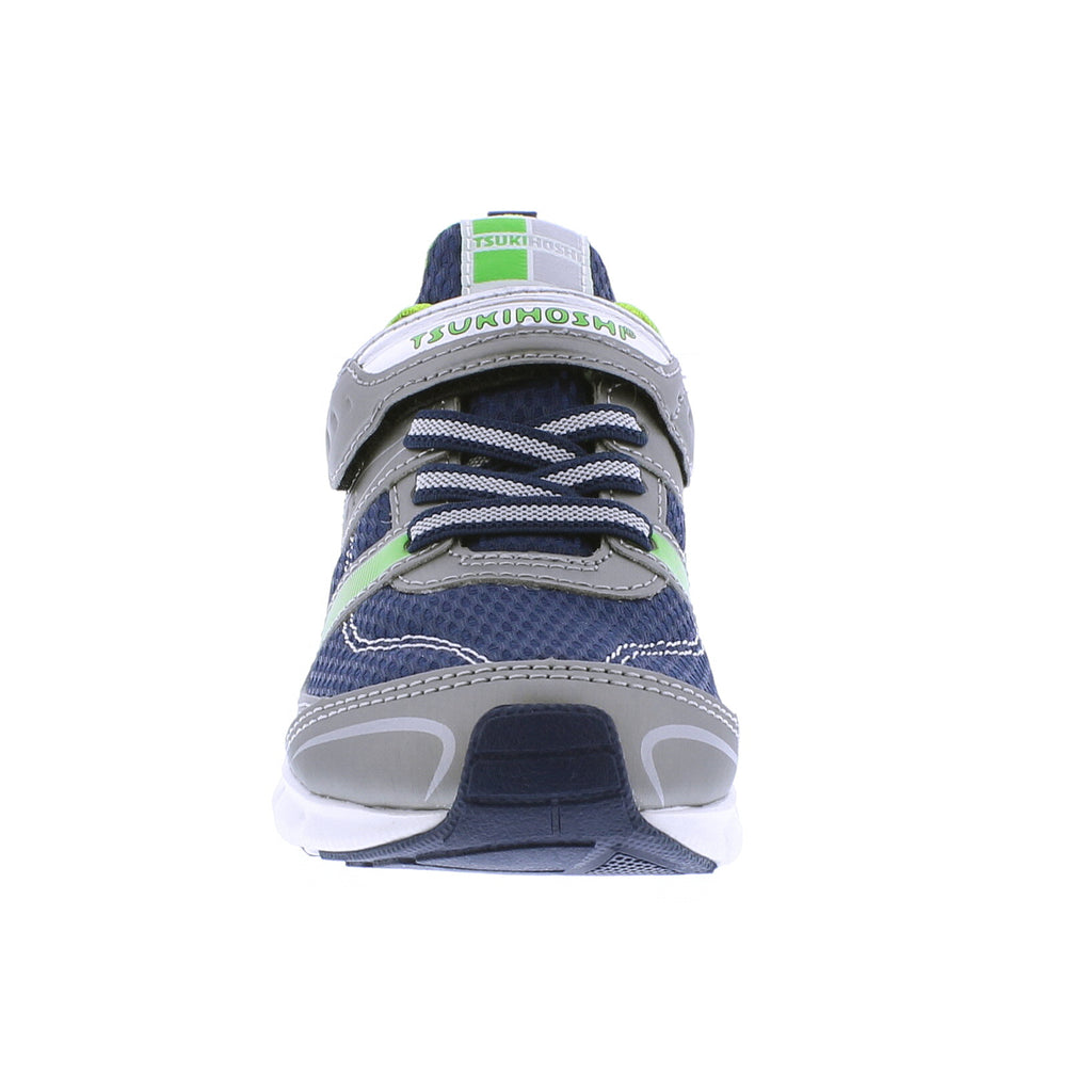VELOCITY Child Shoes (Steel/Green) | Kids Shoes