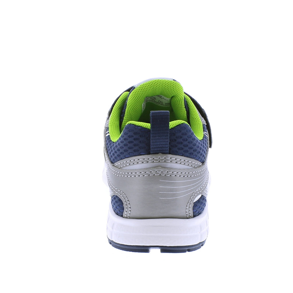 VELOCITY Youth Shoes (Steel/Green) | Big Kids Shoes
