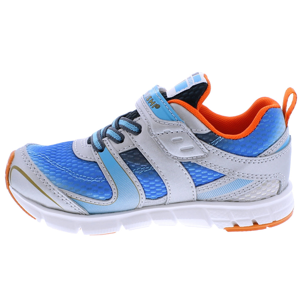 VELOCITY Child Shoes (Silver/Aqua)