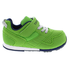 RACER Child Shoes (Lime/Navy)