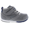 RACER MID Child Shoes (Gray/Navy)