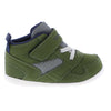 RACER MID Baby Shoes (Green/Navy)