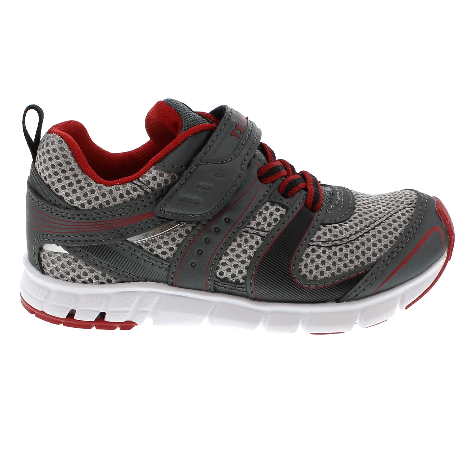 tsuki VELOCITY Child Shoes (Graphite/Red) – Tsukihoshi